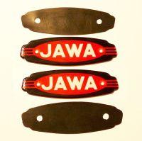 Tanklogo - 2 Stück Satz JAWA
