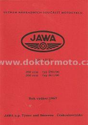 Ersatzteilkatalog Sport Jawa 250,350