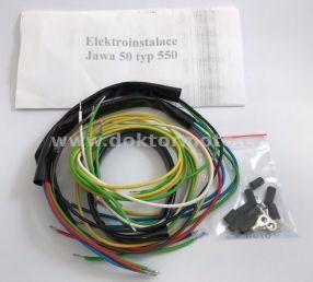 Elektroinstallation (JAWA Pionýr 550)
