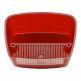 Rückleuchtenabdeckung rot (ČZ, Jawa 623-634, PAV, Velorex)