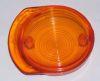 Front Winker Glass - round - orange MZ, SIMSON