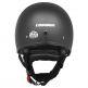 Motorradhelm Police - mattschwarz (Cassida), Größe S