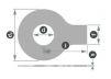 Sicherungsscheibe mit Zunge -6,4