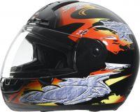 Integral-Helm FF1 VOLCANO BLACK - Größe  S