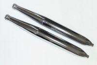 Auspuff mit Mutter L + P, JAWA (Zigarre Kyv, Pan.250,350), Set 2stck