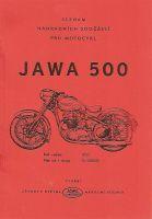 Ersatzteilkatalog - Jawa 500 OHC 01