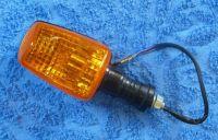 Kantiger Blinker (oranges Glas)