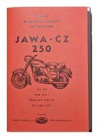 Ersatzteilkatalog (JAWA-ČZ 250/353) Jahr 1954