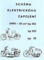 Schema elektro JAWA Pionýr