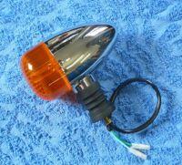 Runder Blinker (oranges Glas)