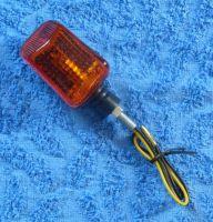 Kantiger Blinker (oranges Glas)