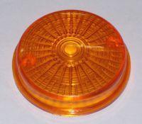 Rückblinkerglas - rund - orange - Simson, MZ