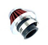 Ansaugfilter Sport D25 gerade (PIO, UNI), rot 