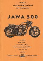 Ersatzteilkatalog Jawa 500 OHC 02