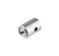 Cable end M6x8x11.5 with worm (UNI)
