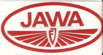 JAWA FJ Aufkleber - rot - 100x50