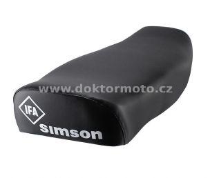 Sitzbezug - schwarz, (SIMSON / IFA) gepresst