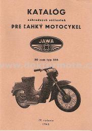 Ersatzteilkatalog JAWA Pionýr 555