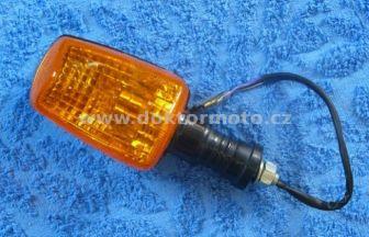 Kantiger Blinker (oranges Glas)