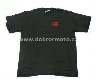 Black T-Shirt with Red JAWA Logo - Size XL