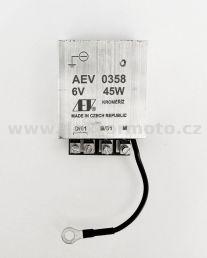 Regulator 6V 45W - pol AEV 0358 JAWA Per,Kyv,Pan