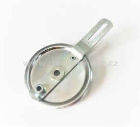 Abzuschirmen hinteren Bremsen - kahl, Pio 550 Zinc