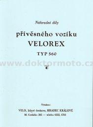 Ersatzteilkatalog Velorex 560