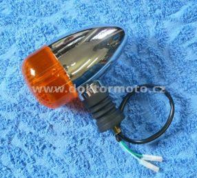 Runder Blinker (oranges Glas)