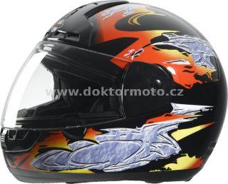 Integral-Helm FF1 VOLCANO BLACK - Größe  L