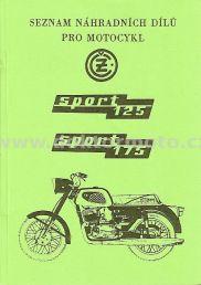 Ersatzteilkatalog - ČZ 125/476,175/477 SPORT