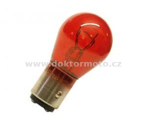 Glühlampe BA15D 12V 21/5W- rot