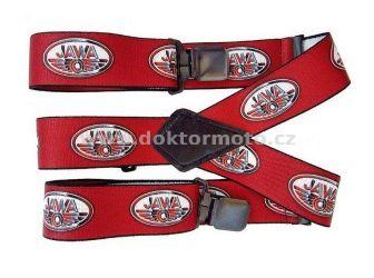 Kshandy JAWA rot, weißer Druck JAWA 