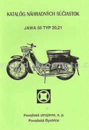 Ersatzteilkatalog - JAWA 50 / 20,21