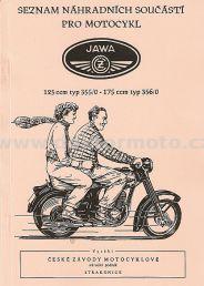 Ersatzteilkatalog Jawa ČZ 125/355,175/356