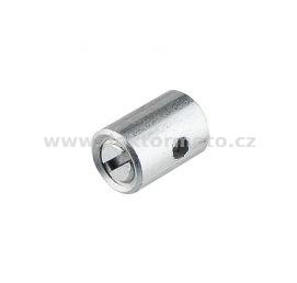 Cable end M6x8x11.5 with worm (UNI)