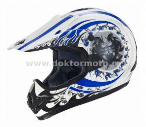 Cross Helm CR2 BLUE CENTRAL -  Größe XXL